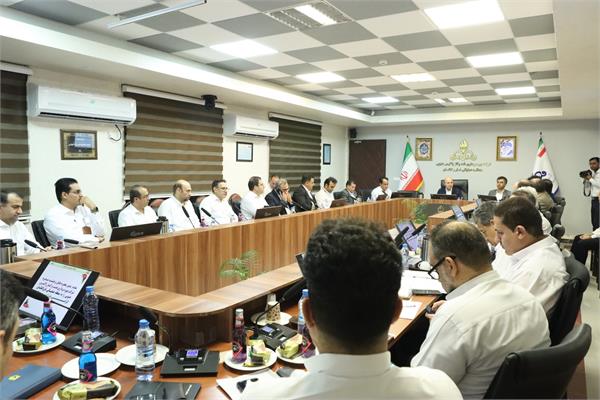 بازدید مهندس میرباقری از منطقه عملیاتی نار و کنگان 16