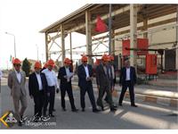 بازدید کارشناسان امور انرژی سازمان برنامه و بودجه کشور از تاسیسات نفتی زاگرس جنوبی  9