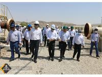 بازدید مهندس حیدری از پالایشگاه فراشبند 4