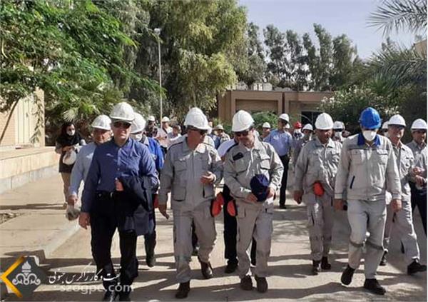 دومین روز بازدید مدیرعامل شرکت نفت مناطق مرکزی ایران از مناطق عملیاتی غرب کشور 16