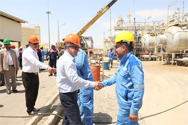 بازدید مدیر عامل شرکت نفت مناطق مرکزی ایران از منطقه عملیاتی سروستان و سعادت آباد 13