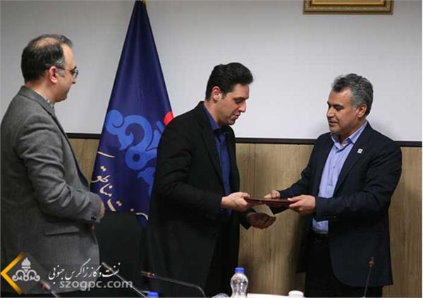 برگزاری مراسم معارفه سرپرست مهندسی سیستم ها و بهره وری شرکت نفت مناطق مرکزی ایران 3