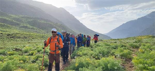 صعود کوهنوردان زاگرس جنوبی به قله "قلم دنا" 4