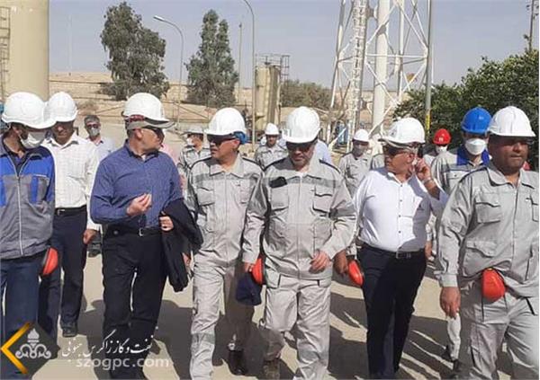 دومین روز بازدید مدیرعامل شرکت نفت مناطق مرکزی ایران از مناطق عملیاتی غرب کشور 14