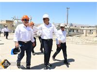 بازدید مدیر عامل و هیئت مدیره شرکت بهره برداری نفت و گاز زاگرس جنوبی از منطقه عملیاتی آغار و دالان 1