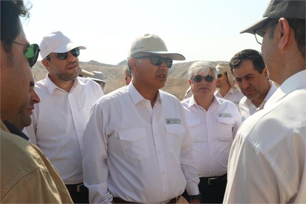 بازدید مهندس مهدی حیدری از میدان گازی خارتنگ در استان بوشهر 29