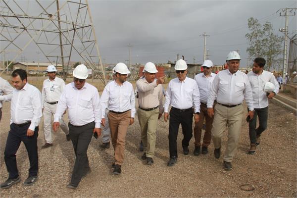 بازدید مدیر عامل نفت مرکزی از ایستگاه تقویت فشار چشمه خوش در شرکت نفت و گاز غرب 1