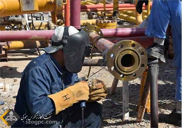 تعمیرات اساسی مرکز اندازه‌گیری منطقه عملیاتی خانگیران 8