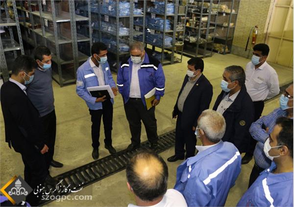 بازدید معاون نفت و گاز امور انرژی سازمان برنامه و بودجه از منطقه عملیاتی پارسیان  1