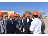 بازدید محسن خجسته‌مهر، مدیرعامل شرکت ملی نفت ایران از تاسیسات منطقه عملیاتی خانگیران 1