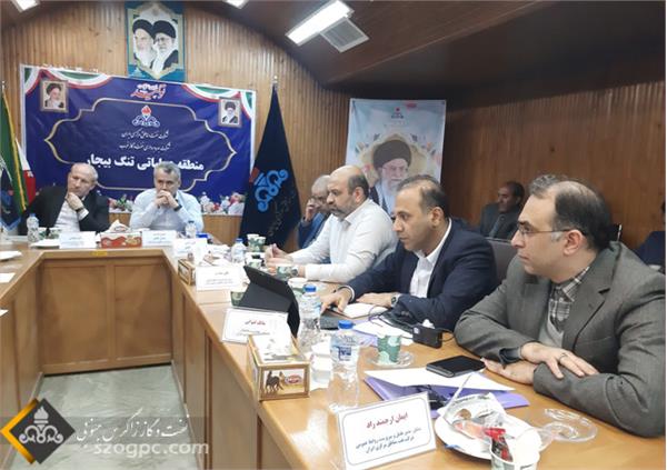 بازدید مدیرعامل شرکت نفت مناطق مرکزی ایران و هیات همراه از منطقه عملیاتی تنگ بیجار 1