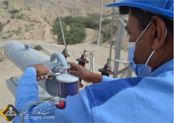 آغاز تعمیرات اساسی بدون توقف تولید در مراکز جمع آوری گاز منطقه عملیاتی آغار و دالان 4