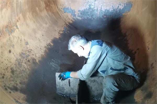 تعمیر اساسی سیستم کوره حرارتی در منطقه عملیاتی دهلران 4