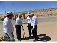 بازدید مشاور مدیر نظارت بر طرح های عمرانی مناطق نفتخیز از منطقه عملیاتی خانگیران 9