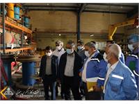 بازدید معاون نفت و گاز امور انرژی سازمان برنامه و بودجه از منطقه عملیاتی پارسیان  4