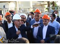 بازدید کمیسیون انرژی از منطقه عملیاتی سروستان و سعادت‌آباد 5