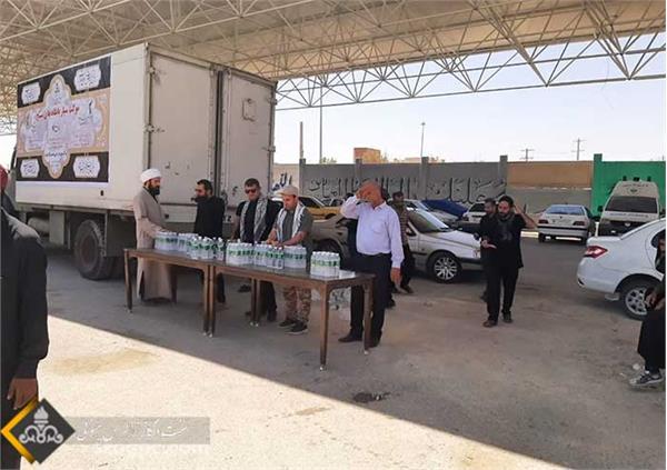 میزبانی شرکت نفت مناطق مرکزی ایران از زائران امام حسین (ع) در غرب کشور 10