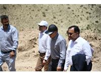 بازدید مدیر عامل شرکت نفت مناطق مرکزی ایران از پروژه توسعه میدان گازی توس 7