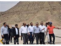 بازدید مدیر نظارت بر تولید نفت و گاز شرکت ملی نفت ایران و مدیرعامل نفت مرکزی از منطقه عملیاتی خانگیران 16