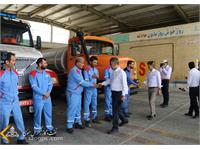 بازدید مدیر عامل نفت مناطق مرکزی ایران از منطقه عملیاتی پارسیان 36