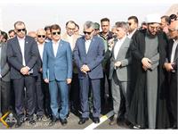 آیین افتتاح پروژه ترمیم، بازسازی و آسفالت ۱۲ کیلومتر جاده دسترسی به مرکز جمع آوری و تفکیک نفت سروستان 8