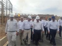 بازدید مدیر عامل نفت مناطق مرکزی ایران از پروژه های احداث ایستگاه تقویت فشار چشمه خوش ، دهلران و نیز میدان دانان 4