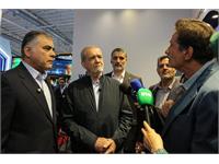 بازدید رئیس‌جمهوری از بیست‌ونهمین نمایشگاه نفت/ ۲ 3