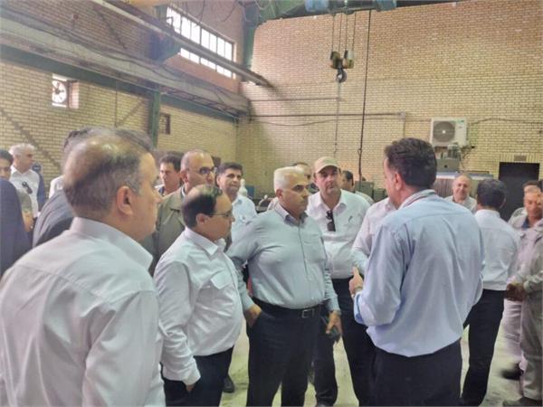 بازدید مدیرعامل شرکت نفت مناطق مرکزی ایران از مناطق عملیاتی نفت شهر و تنگ بیجار 1