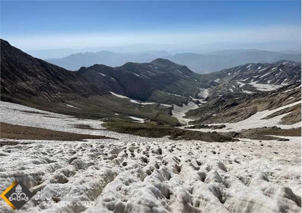 صعود کوهنوردان زاگرس جنوبی به ارتفاعات پازن پیر 4