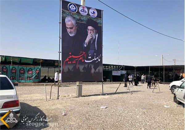 برپایی دو موکب و خدمت‌رسانی به زائران حسینی در دهلران و دشت عباس 3