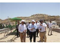 بازدید مدیرعامل نفت‌ مناطق مرکزی ایران از میدان‌های گازی باباقیر و بانکول 6