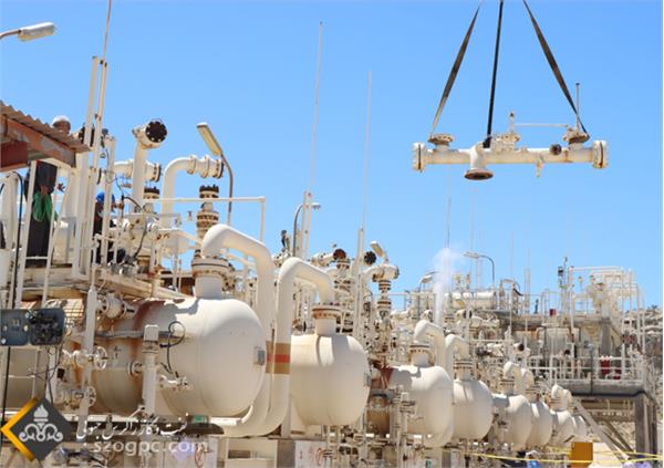 تداوم تعمیرات اساسی و ایمن سازی مراکز تفکیک در منطقه عملیاتی نار و کنگان 12