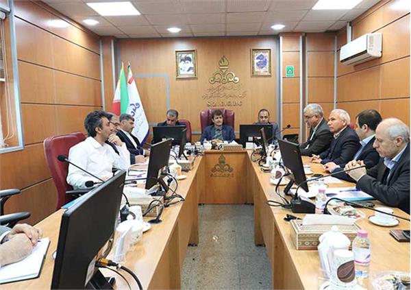 جلسه مدیر عامل زاگرس با مهندسی و ساختمان نفت مرکزی 10