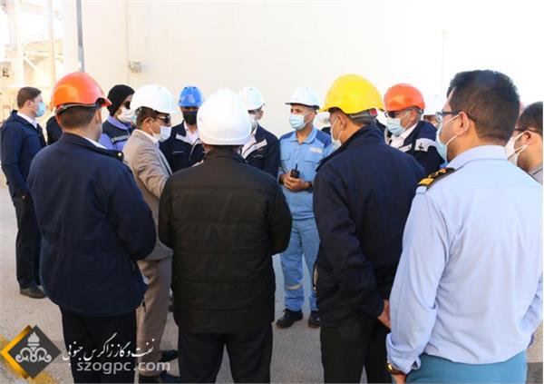 دیدار مدیرعامل زاگرس جنوبی با کارکنان ناحیه عملیاتی نار بهمن ۱۴۰۰ 9