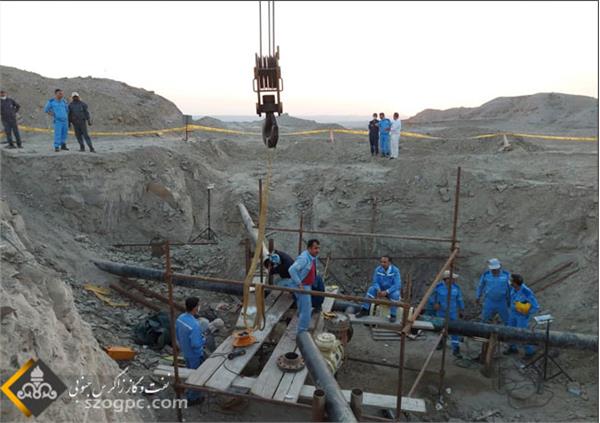 افزایش تولید روزانه ۰/۴۴ میلیون متر مکعبی گاز  با راه اندازی حوضچه اتصال چاه های ۱۴ و ۱۸ سرخون  13