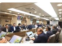 نشست مدیران ارشد صنایع نفت و گاز استان، مدیر کل مدیریت بحران استانداری فارس و مدیر HSE، پدافند غیرعامل و مدیریت بحران شرکت