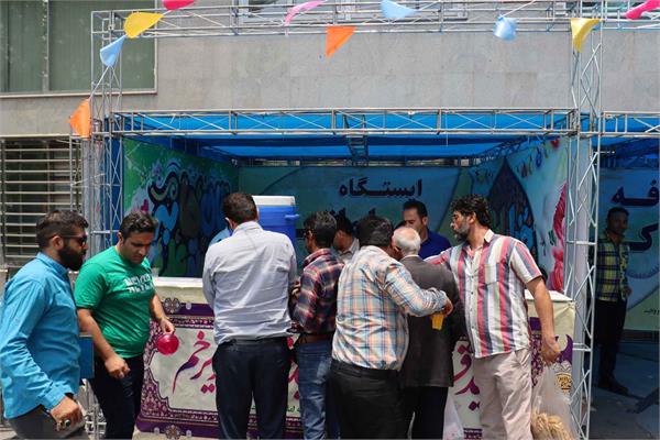 برپایی موکب و ایستگاه صلواتی به مناسبت دهه امامت و ولایت 5