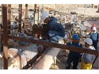 تعمیرات اساسی تأسیسات منطقه عملیاتی تنگ بیجار 11