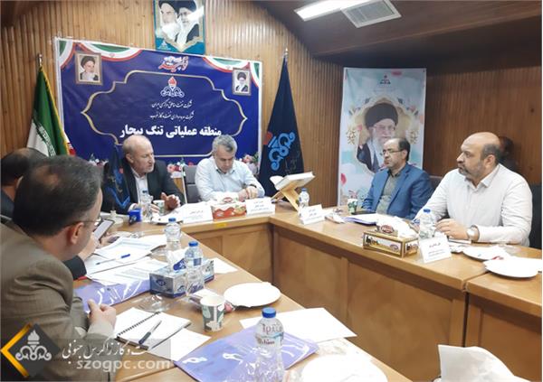 بازدید مدیرعامل شرکت نفت مناطق مرکزی ایران و هیات همراه از منطقه عملیاتی تنگ بیجار 14