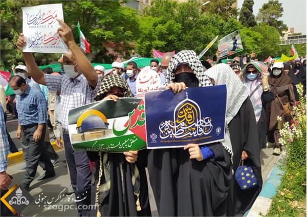 راهپیمایی روز قدس شیراز 8