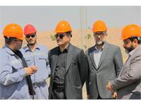 بازدید مدیرکل حراست شرکت ملی نفت ایران از منطقه عملیاتی سراجه قم 8