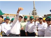 بازدید مدیر عامل و هیئت مدیره شرکت بهره برداری نفت و گاز زاگرس جنوبی از منطقه عملیاتی آغار و دالان 9