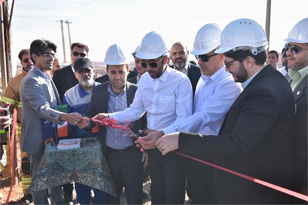 بهره برداری نهمین چاه در نخستین مخزن ذخیره سازی گاز خاورمیانه 18