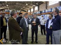 بازدید مدیرعامل و جمعی از مدیران ستادی از انبارهای کالا و تجهیزات نفت مرکزی 21