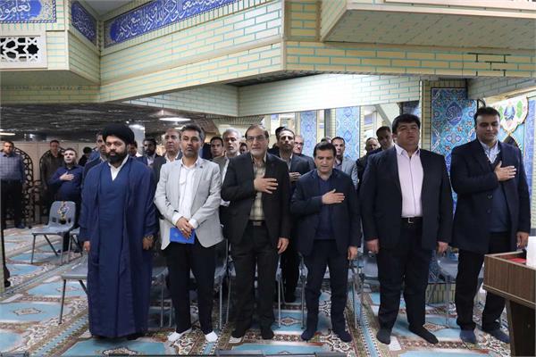 مراسم بزرگداشت شهید با حضور فرزندان گرانقدر شاهد شاغل در ستاد زاگرس جنوبی 19