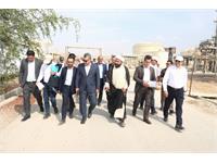 بازدید مدیرعامل نفت مرکزی از میدان نفتی خشت 1
