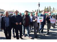 حضور کارکنان شرکت بهره‌برداری نفت و گاز زاگرس جنوبی در راهپیمایی ۲۲ بهمن 1403 5