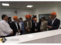 بازدید کارشناسان امور انرژی سازمان برنامه و بودجه کشور از تاسیسات نفتی زاگرس جنوبی  4