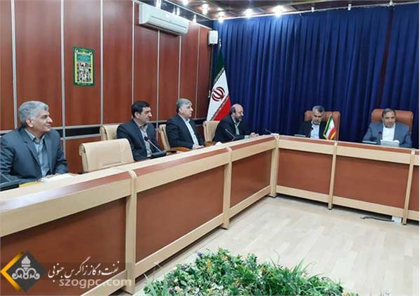 برگزاری نشست مدیرعامل شرکت نفت مناطق مرکزی ایران با استاندار ایلام 4
