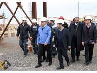 بازدید مدیر عامل نفت مرکزی از منطقه عملیاتی سراجه قم 23